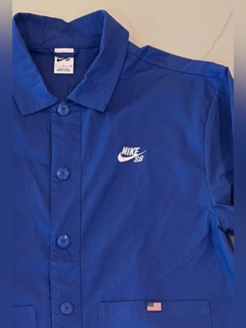 Paris Olympics Nike Royal Blue Work Jacket womens S